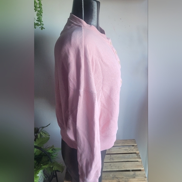 American Eagle Pink Cropped Sweater S - Picture 3 of 6
